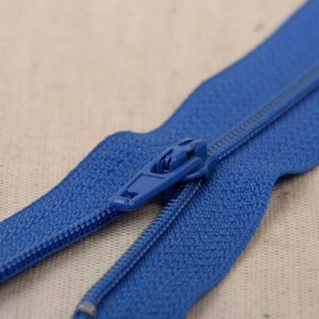 Fermeture non séparable fine polyester N°2 - Bleu roi - Coloris 918 - de 10 à 60 cm