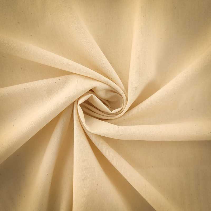 Tissu cretonne 100% coton biologique - Grande largeur