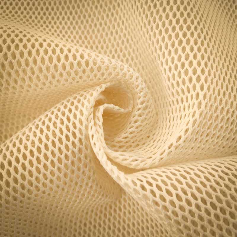 Tissu filet coton Biologique BIO - Naturel