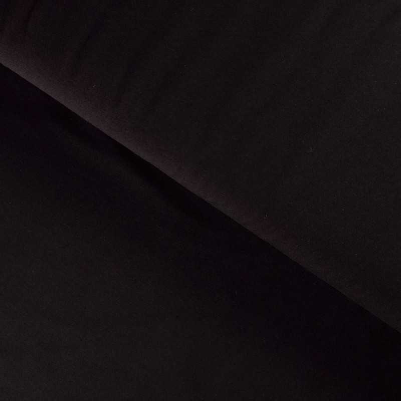 Tissu jersey coton - Noir