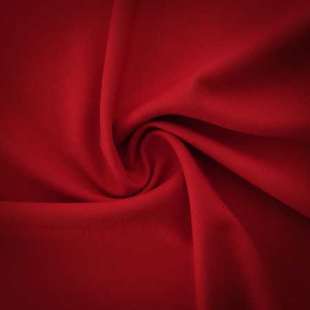 Tissu crêpe extensible "marocan stretch" polyester uni - 10 Coloris